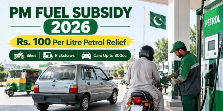 Shehbaz Sharif Fuel Scheme 2026